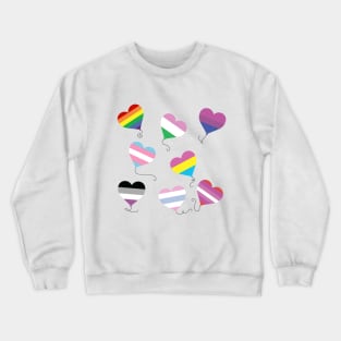 lmbtq ballons Crewneck Sweatshirt